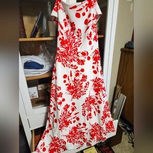 Calvin Klein Off Shoulder Formal Dress